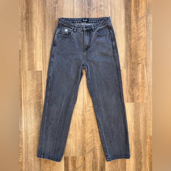 Ripndip Black Denim Straight Leg Men’s Jeans, Streetwear Cat Logo - Picture 6 of 15